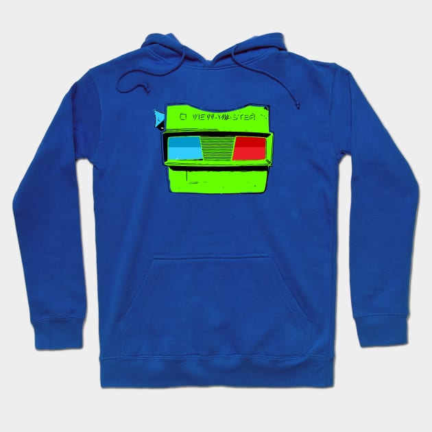 3D View-Master Reel in Candy Green Apple Hoodie by callingtomorrow